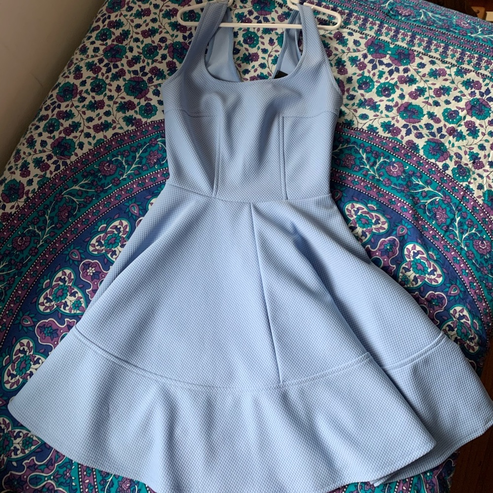 Blue dress
